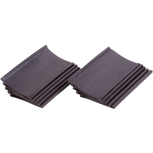 Bi-silque  Magnetic Data Cards, 3"x1-3/4", 10/BG, Black