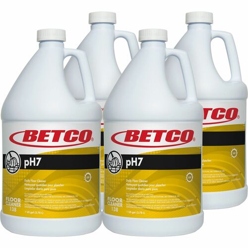 Betco Corporation  Floor Cleaner, Concentrate, Neutral pH, 1 Gallon, 4/CT, YW