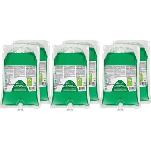 Betco Corporation  Skin Cleanser, Foaming, Green Earth, 1000ml, 6/CT, Green