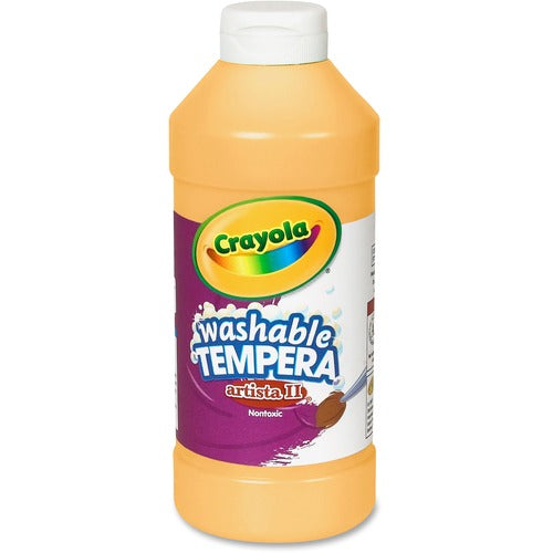 Crayola  All-Purpose Artista Tempera Paint, Nontoxic, 16 Oz, Peach
