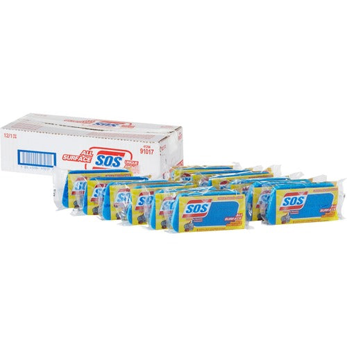 Clorox Company  Scrubber Sponges, All Surface, 2-1/2"x4-1/2", 12/CT, BE