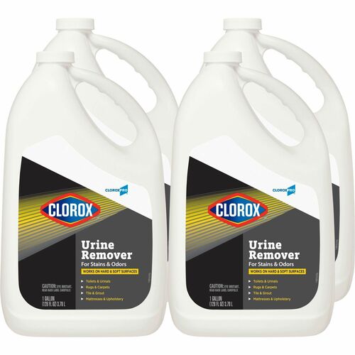 Clorox Company  Clorox Urine Remover Refill, 1Gal, 4/CT, Clear