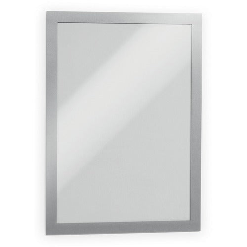 Durable Office Products  Adhesive Frames, Magnetic Seal, Letter, 8-1/2"x11", 2/PK, SR