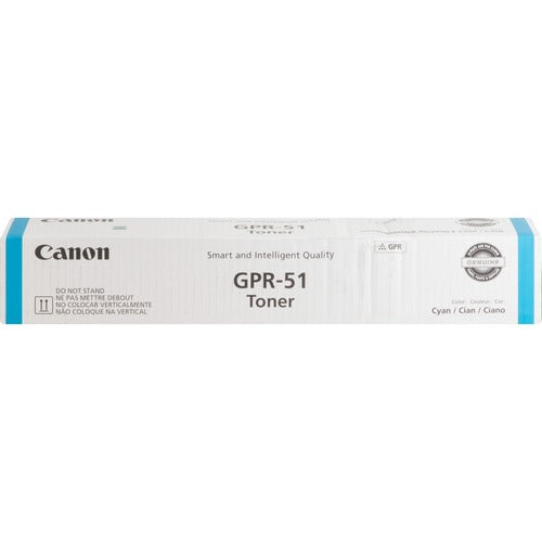 Canon  Toner Cartridge, f/iR Adv C250, GPR51, 21,500 Pg Yield, CYN