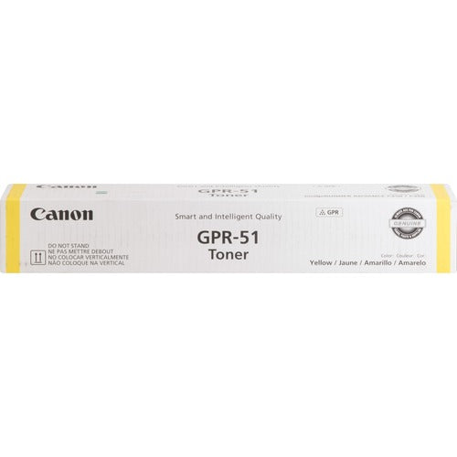 Canon  Toner Cartridge, f/iR Adv C250, GPR51, 21,500 Pg Yield, YW