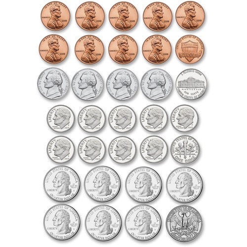 Ashley Productions, Inc.  US Coins Die-cut Magnets, Multi