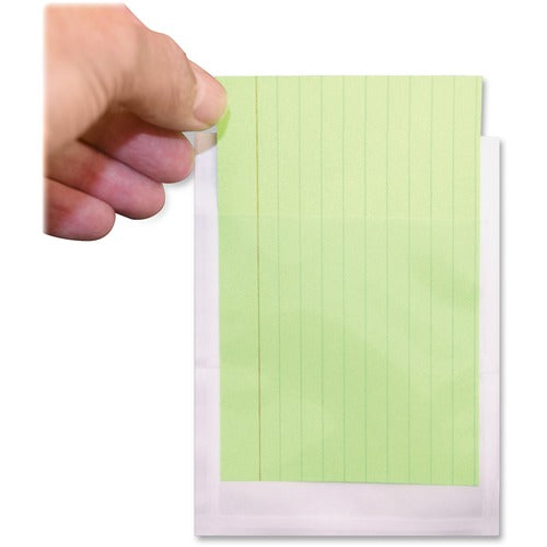 Ashley Productions, Inc.  Library Pockets, 3-1/2"x5-1/4", 25/PK, Clear