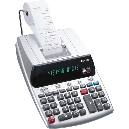 Canon  12-Digit Calculator/Calendar MP25DV-3, Silver