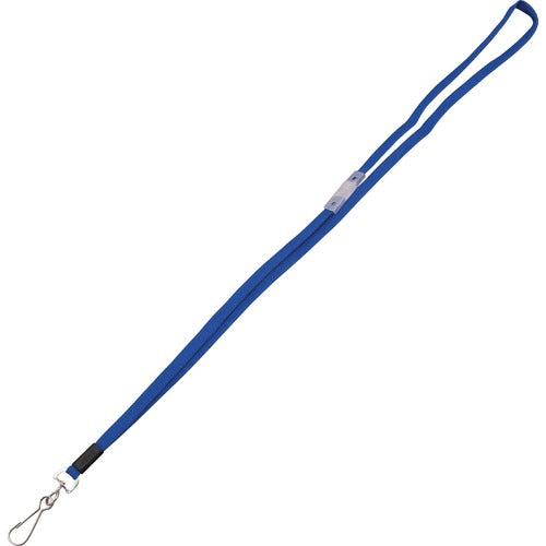Advantus Corp.  Lanyards, Breakaway, w/Metal Clasp, 36"L, 24/BX, Blue