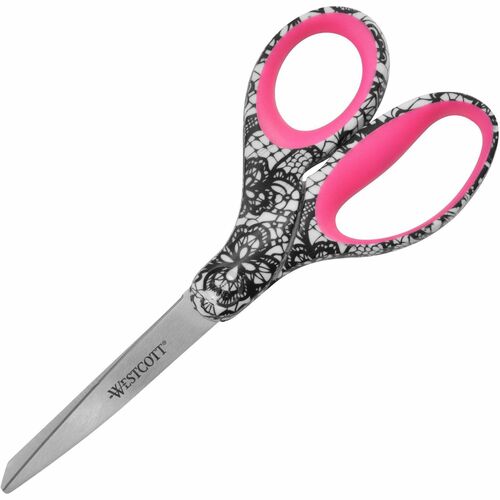 Acme United Corporation  Scissors, Decorative Handles, 3-1/2"Wx8"Lx1/2"H, AST