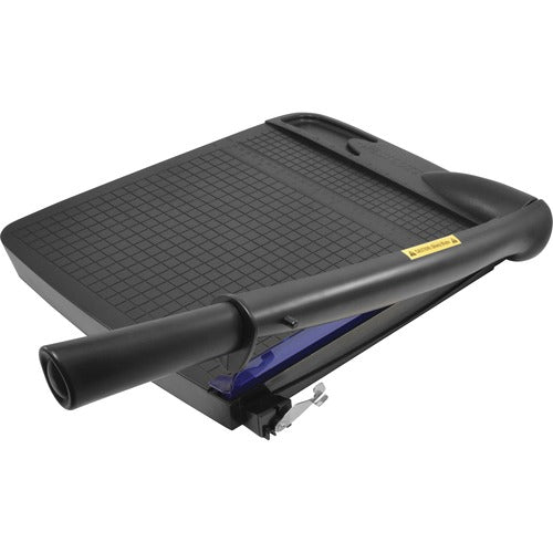 Acme United Corporation  Guillotine Trimmer, 14-1/4"Wx17"Lx2-9/10"H, Black/Blue