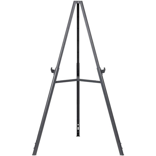 Bi-silque  Display Easel, 62"Wx62"Lx62"H, Charcoal Black