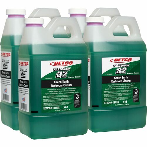 Betco Corporation  Restroom Cleaner,Conc,Hvy-dty,FastDraw,1/2 Gal (2L),4/CT
