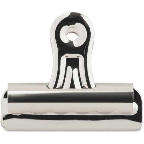 Business Source  Bulldog Clips, 11/32" Cap, Size 2, 2-1/4"W, 36/BX, Silver