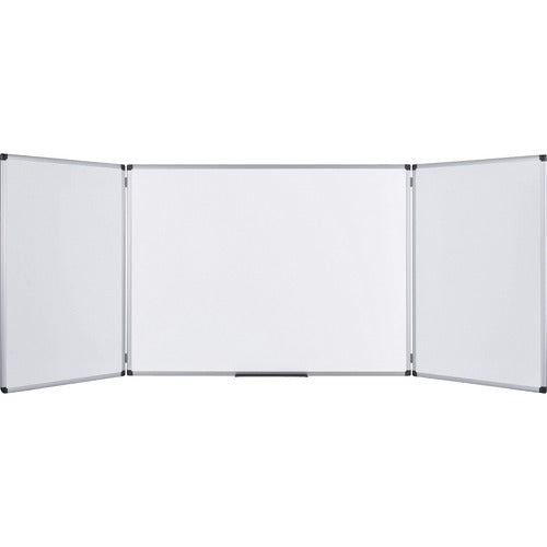 Bi-silque  Whiteboard, Magnetic, 36"Wx96"Lx1/2"H, Multi