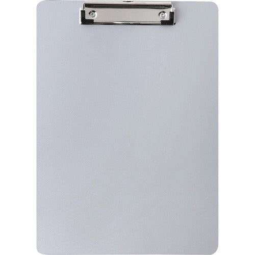 Business Source  Clipboard,1/2" Safety Clip,Plastic,12-2/5"x8-9/10"x1/10",SR