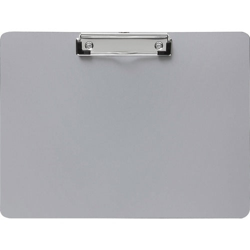 Business Source  Clipboard, Landscape, Plastic, 9-3/10"x12-1/5"x1/10", SR