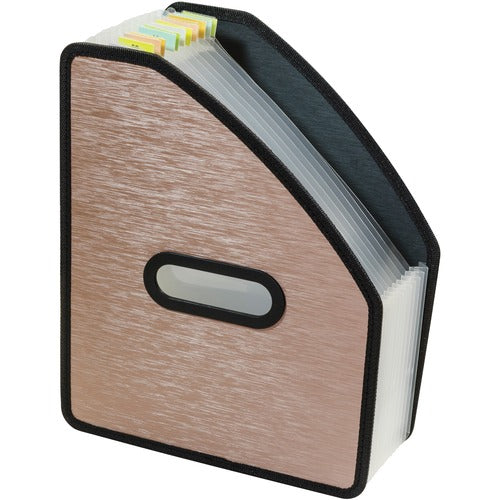 C-Line  Expanding File, 13-Pocket, 10-1/4"Wx12-3/4"Lx3/4"H, Bronze