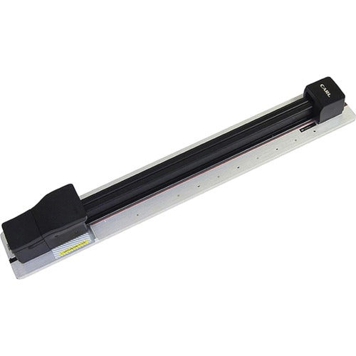 Carl Mfg  Paper Trimmer, 80-Sheet Capacity, 5"Wx33-1/2"Lx3"H, BK/SR