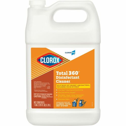 Clorox Company  Disinfectant/Cleaner, f/Electrostatic Sprayer, 128 oz