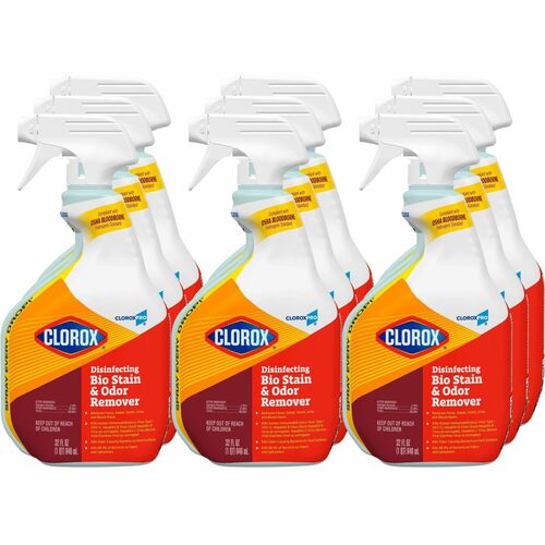 Clorox Company  Disinfectant Spray,OSHA Compliant,Bleach-free,32 oz,216/BD