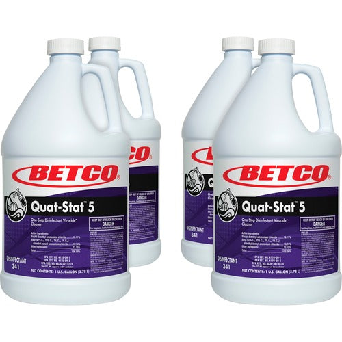 Betco Corporation  Disinfectant, 1-Step Cleaning, 1 Gallon, 4/CT, Purple