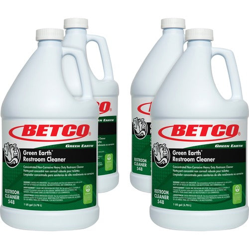 Betco Corporation  Restroom Cleaner, Concentrated, Heavy-duty, 1 Gal, 4/CT, GN