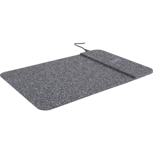 Allsop  Mouse Pad, Wireless Charging, 9-1/2"x9/10"x13-3/4", BK