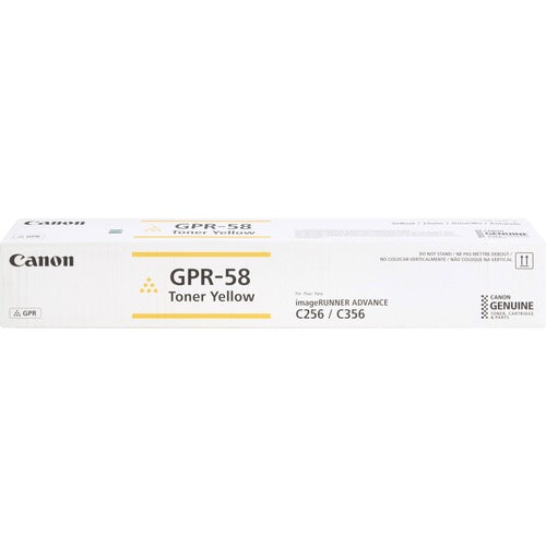 Canon  Toner Cartridge, Bottle, GPR-58, 18000 Yield, YW