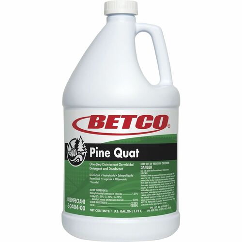 Betco Corporation  Cleaner/Disinfectant, Neutral pH, 1 Gallon, Green