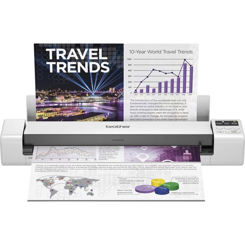 Brother  Document Scanner, Duplex/Wireless, 2-1/2"x12-3/5"x1-4/5", WE