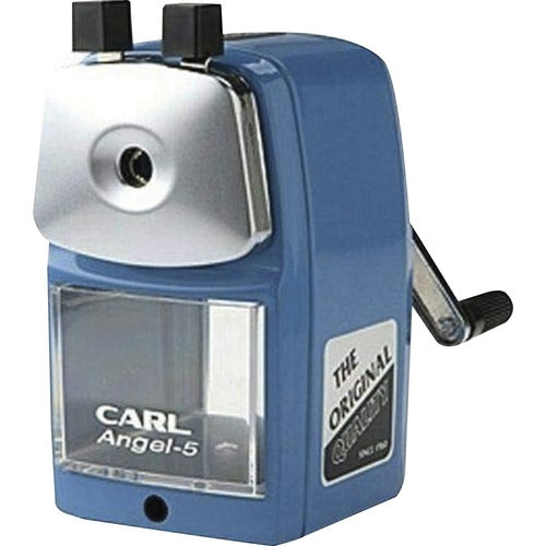 Carl Mfg  Pencil Sharpener, Auto Draw, 0.9mm/0.4mm, 2-3/4"x3"x5", BE