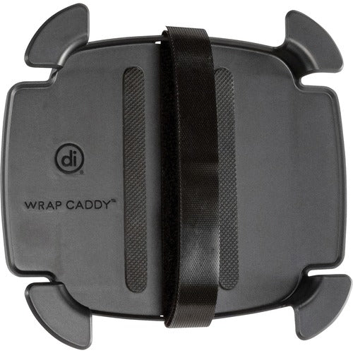 Allsop  Cable Organizer, Wrap Caddy, 6-1/2"x1"x7", Black