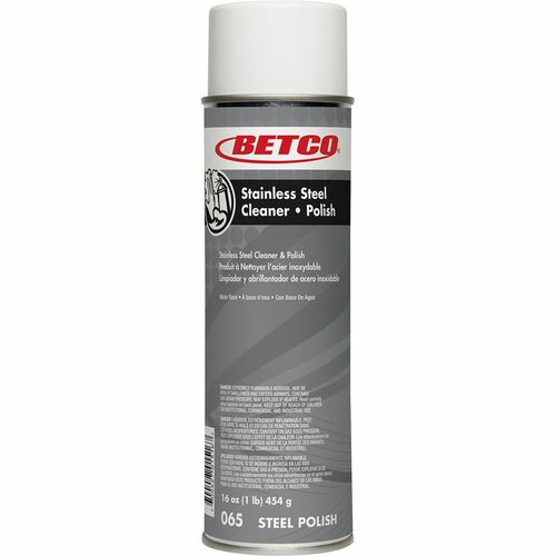 Betco Corporation  Cleaner/Polisher, Foam, RTU, 16oz Net Weight, White