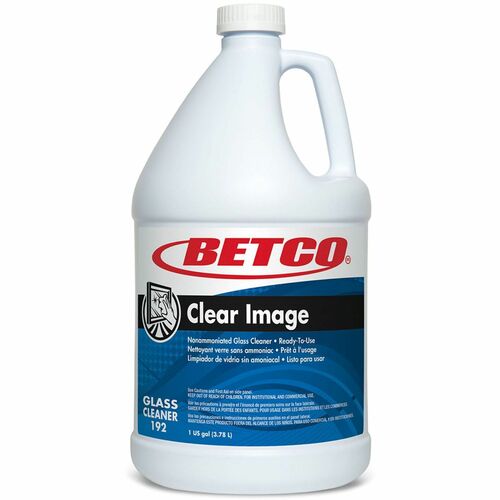 Betco Corporation  Cleaner, f/Glass/Surfaces, RTU, 1 Gallon, 4/CT, Blue