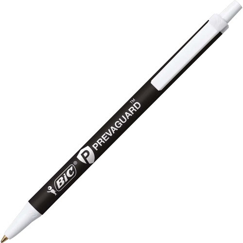 Bic  Pen, Retractable, Antimicrobial, Medium, Black