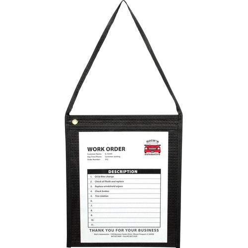 C-Line  Shop Ticket Holder, Hanging, 9"Wx12"H, 15/BX, Clear