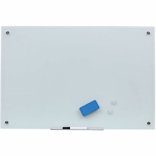 Bi-silque  Dry-Erase Board, Magnetic, 24"Wx1/4"Lx36"H, White
