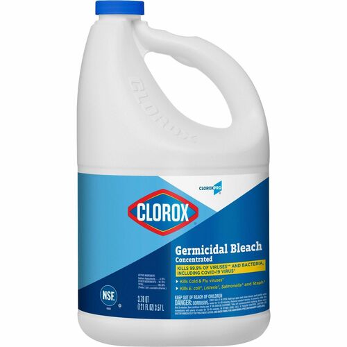 Clorox Company  Bleach, Germicidal, Concentrated, 121 oz, Clear
