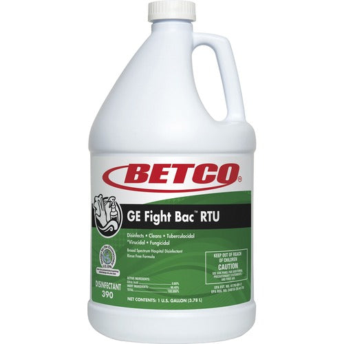 Betco Corporation  Disinfectant, Hospital-Grade, No Rinse, 1 Gallon, Clear