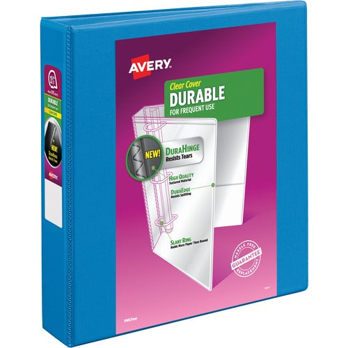 Avery  View Binder,Slant Ring,DuraHinge,1-1/2" Cap,6/CT,Blue