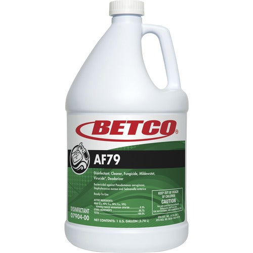 Betco Corporation  Bathroom Cleaner, Acid-free, RTU, Citrus, 1 Gal, Blue