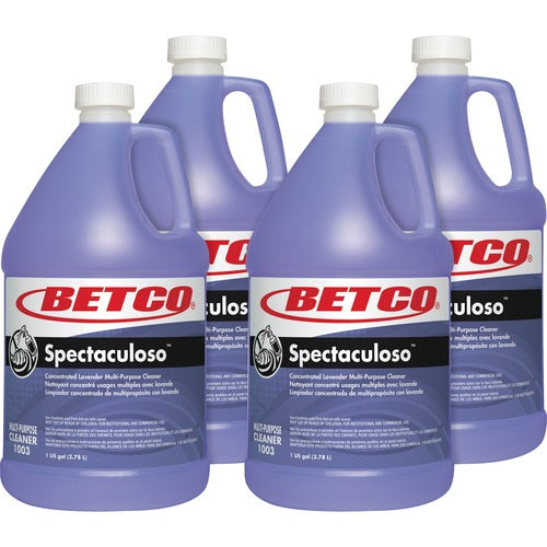 Betco Corporation  Multipurpose Cleaner, Conc, Lavender, 1 Gal, 4/CT, Purple