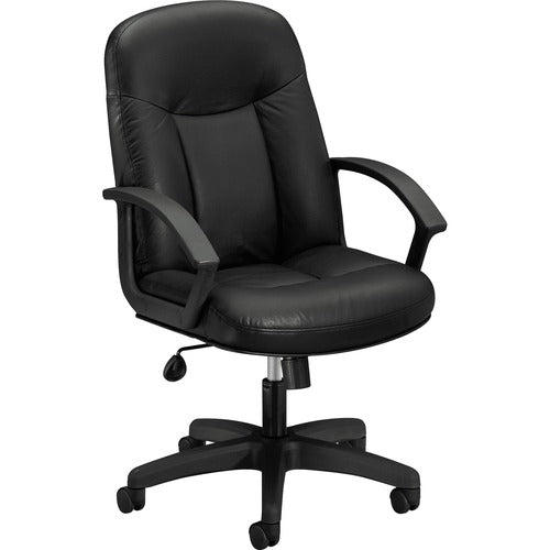 HON  Exec Hi-Back Chair, 26-1/2"x27"x44", Black