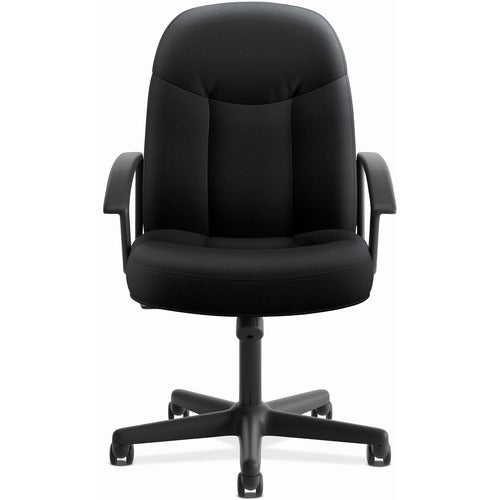 HON  High-Back Chair, Executive, 26-1/2"x27"x44", Black