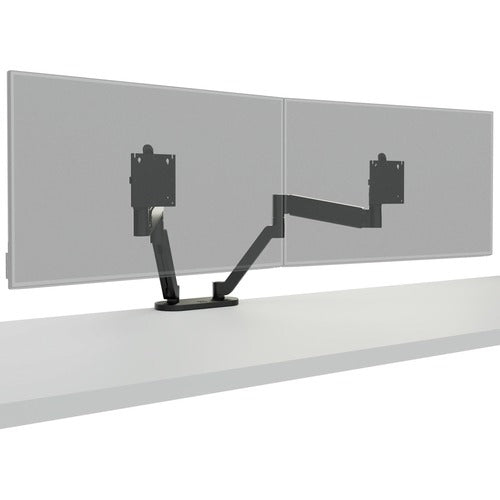 CHIEF  Monitor Arm, Dual, 12" Height Adjustment, Black