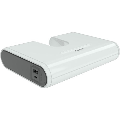 CHIEF  Charging Hub, 3.1 A, 7-3/10"x5-1/2"x1-7/10"H, White