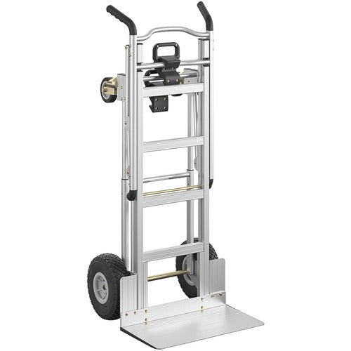 Cosco Home And Office Products  Hand Truck, 3-in-1, 19"Wx21"Dx47-1/2"H, Gray/Silver