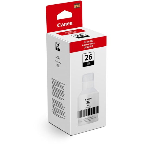 Canon  Pigment Ink Bottle,f/MAXIFY Printers, 6,000 Pages,132 ml, BK
