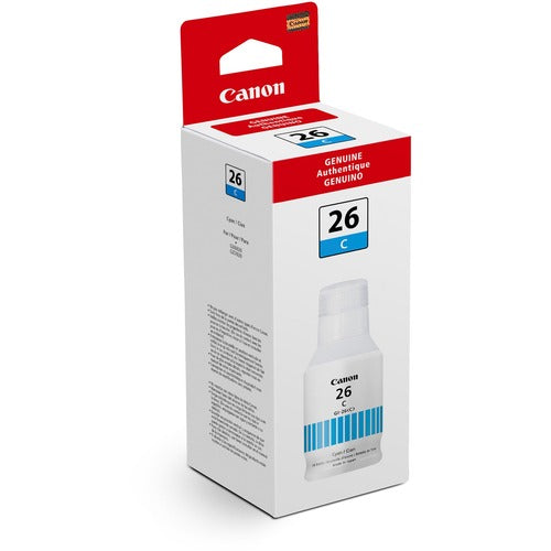 Canon  Pigment Ink Bottle,f/MAXIFY Printers,14,000 Pages,132 ml, CY